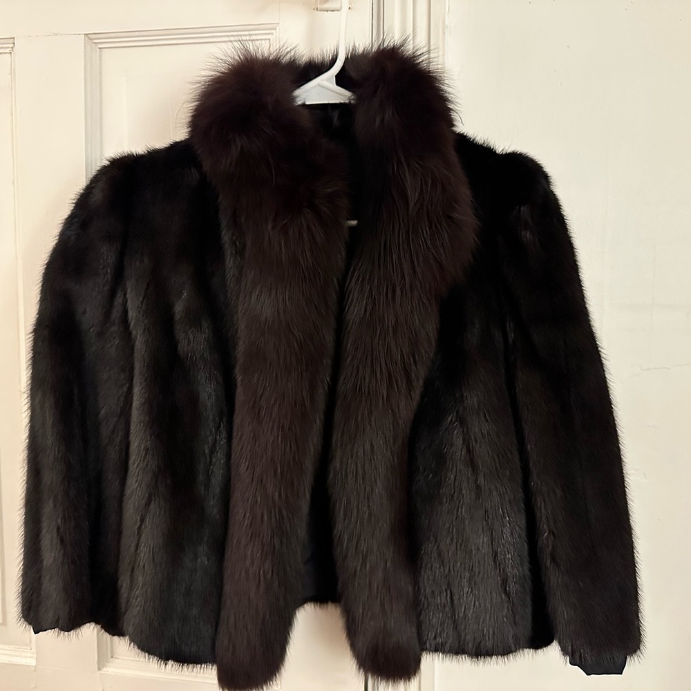 Black Fur Coat